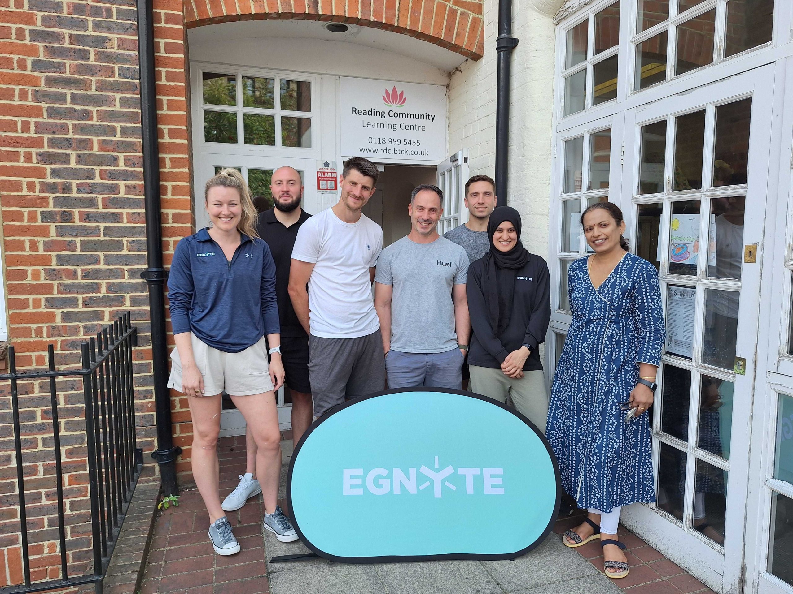 Hema at RCLC with the Egnyte team Aug 13th 2025